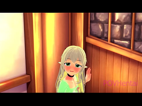 ❤️ (トラップ)エルフのメイドが顔を洗うのを手伝う ❤ ファッキングビデオ ❌️❤